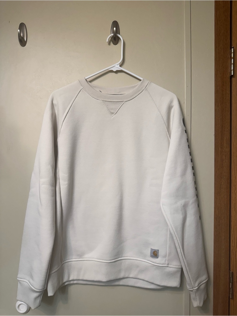 Carhartt Women’s Cream Crewneck Sweatshirt